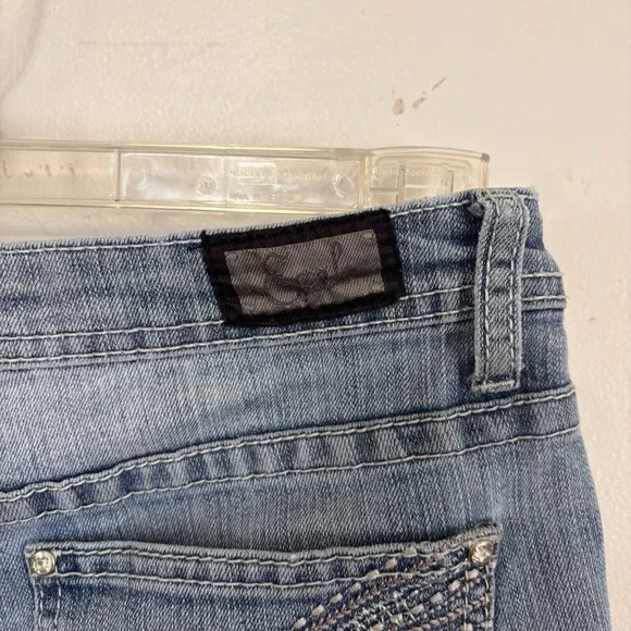 EARL JEANS Women's RN#89302 STRAIGHT‎ LEG Stretch Medium Wash - Size 6 - Picture 12 of 14